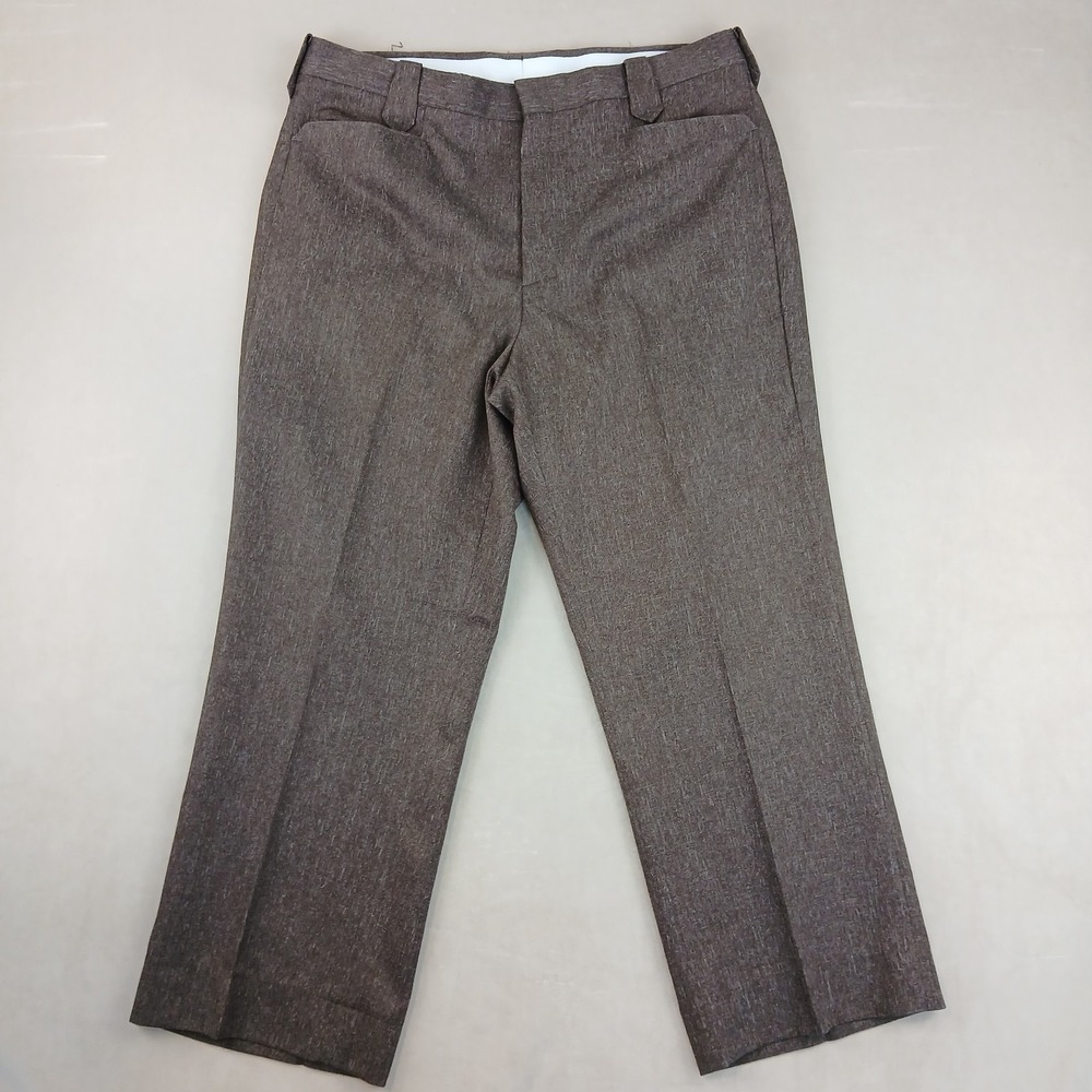 Circle S 36x28 Mens Pants Western Rodeo Bootcut Relaxed Brown Cowboy‎ Brown